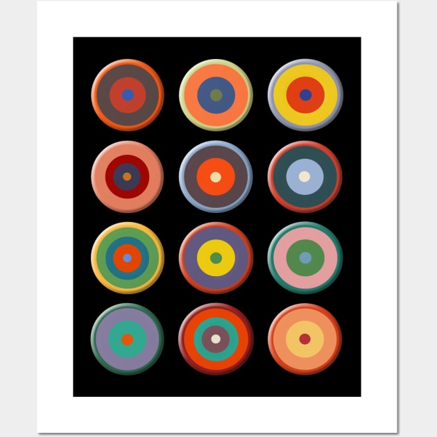 Kandinsky Buttons Wall Art by RockettGraph1cs